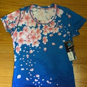 Inknburn Cherry Blossom scoop neck size small